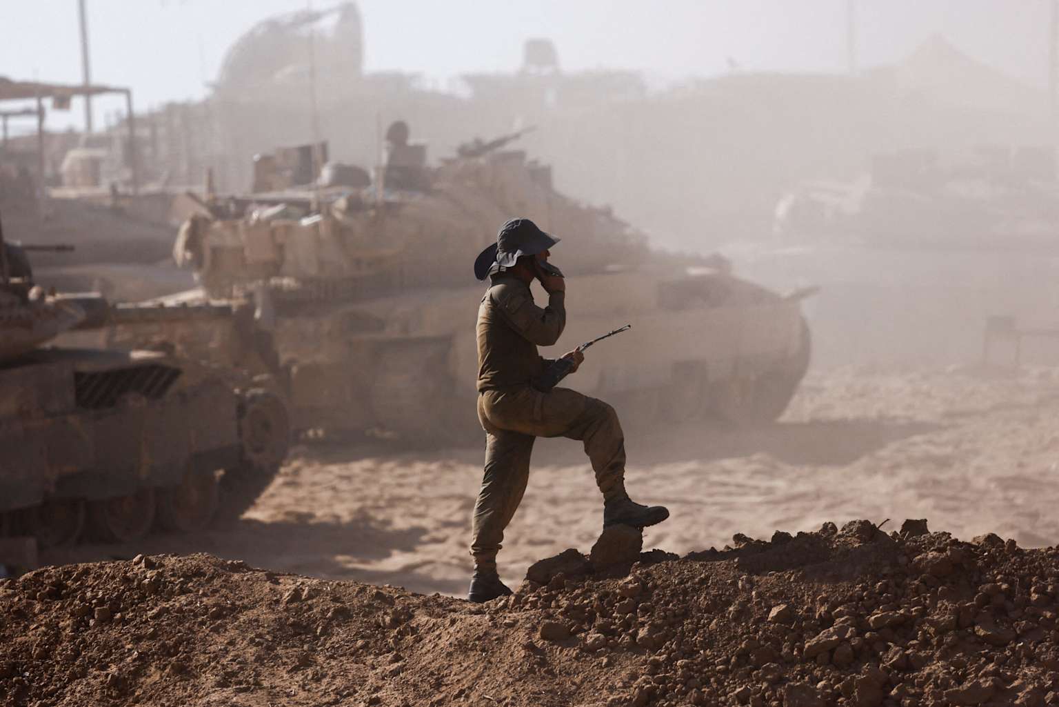 Opération militaire israélienne à Gaza City, 2024 — doctrine de la tondeuse à gazon