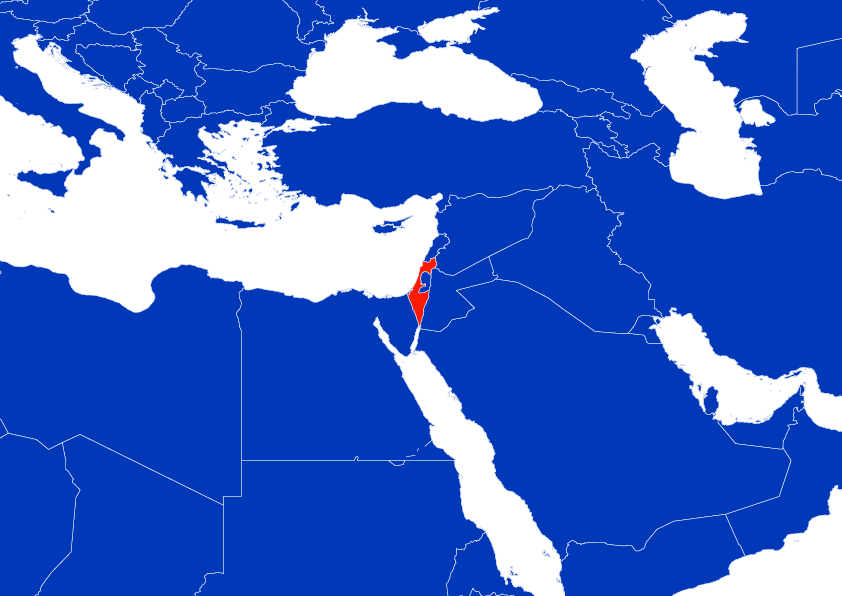 Zone Israël / Gaza / Cisjordanie