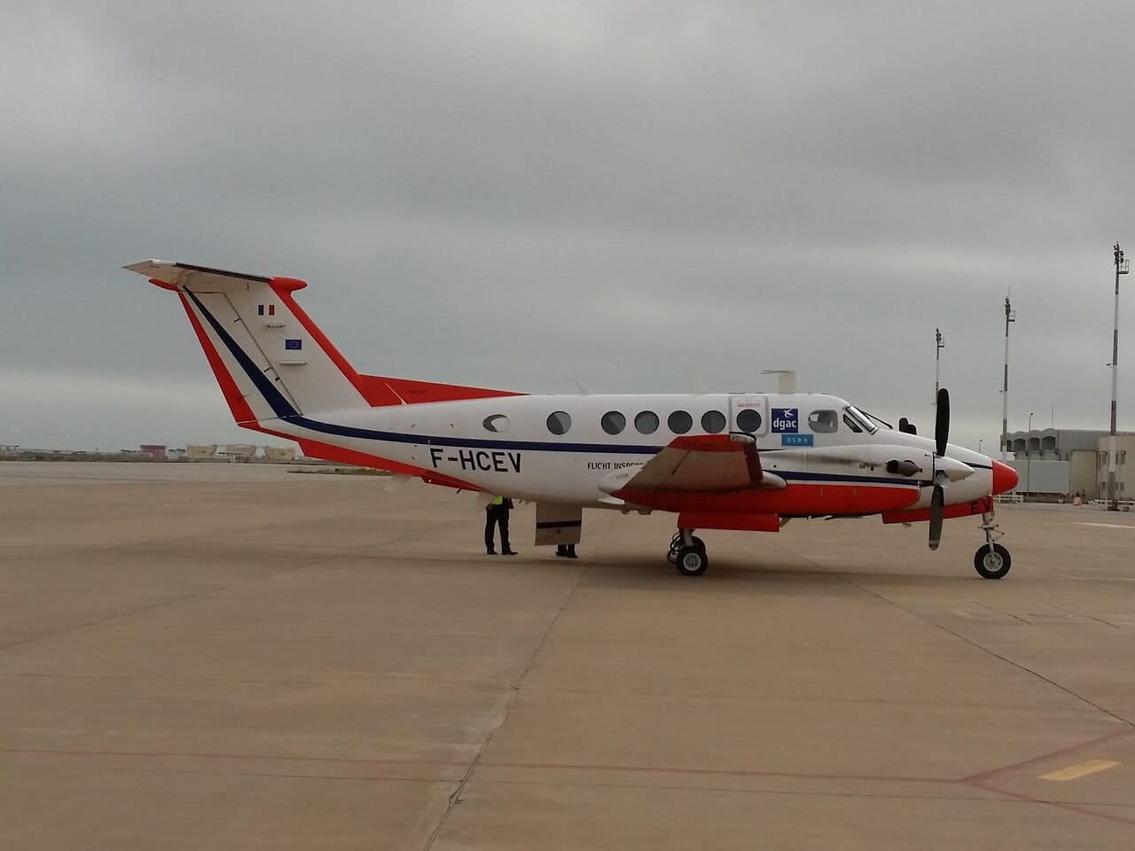 French civil defence Beechcraft